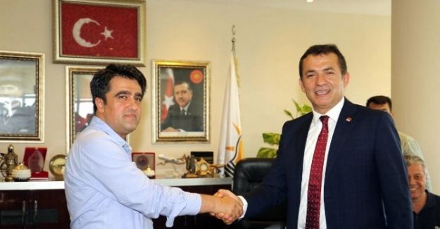 CHP Mersin il yönetiminden, AK Parti il yönetimine ziyaret