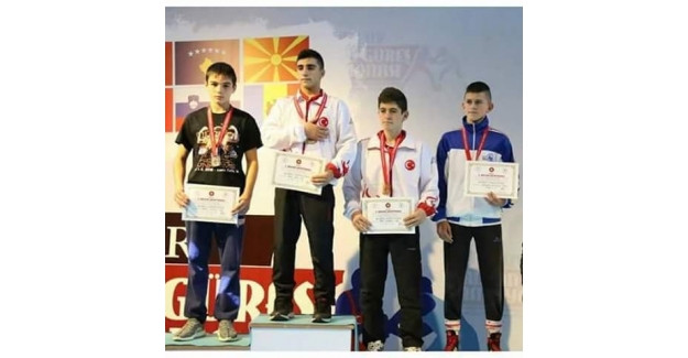 Osmangazili güreşçi Balkan Şampiyonu