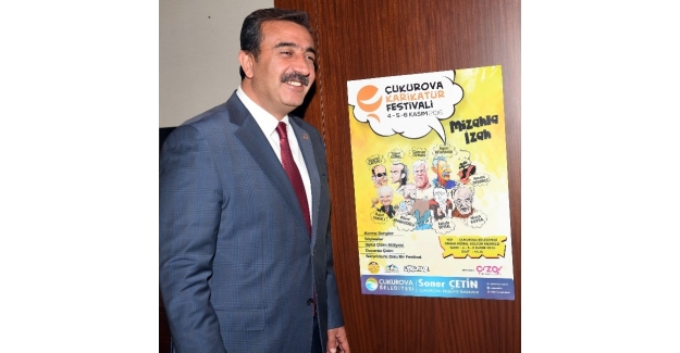 Uluslararası Çukurova Karikatür Festivali 4 Kasım’da başlıyor