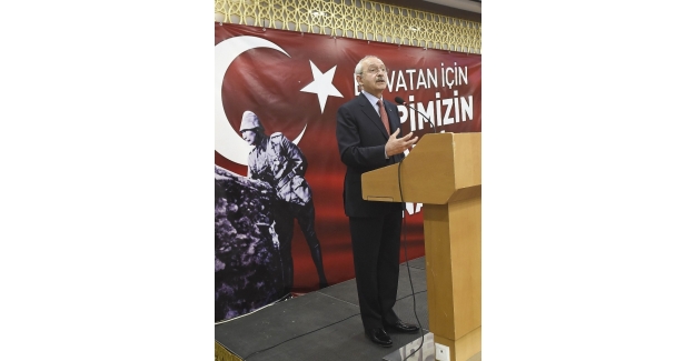 CHP Genel Başkanı Kılıçdaroğlu, şehit yakınları ve gazilerle bir araya geldi