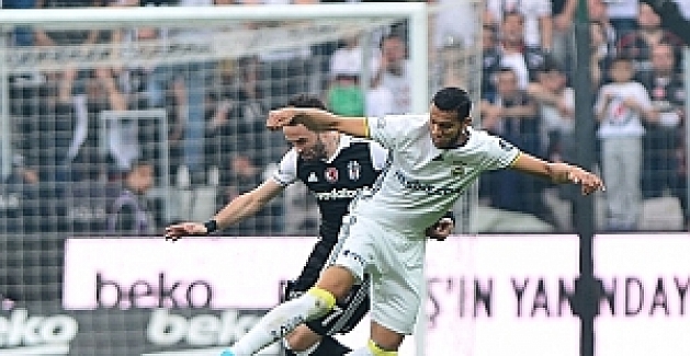 Spor Toto Süper Liginde Beşiktaş - Fenerbahçe : 1 - 1