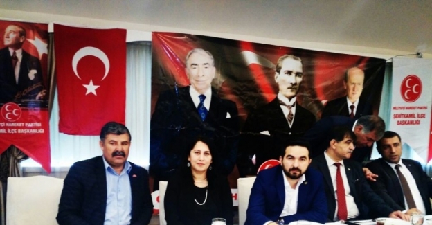 Taşdoğan MHP’li delegelerle biraraya geldi