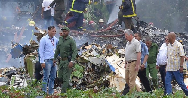 Küba'da yolcu uçağı düştü; 107 Yolcu hayatını kaybetti