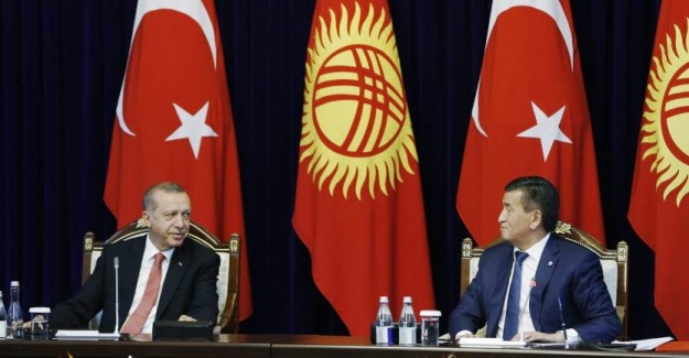 Cumhurbaşkanı Erdoğan: "Kırgızistan'daki FETÖ varlığı ile mücadele edilmelidir"