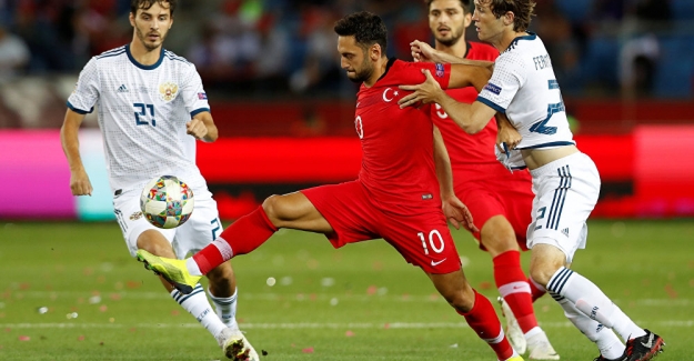 UEFA Uluslar Ligi maçında Rusya, Türkiye'yi 2-1 mağlup etti
