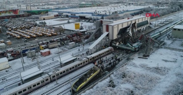 Ankara'da Yüksek Hızlı Tren kazası: 9 ölü