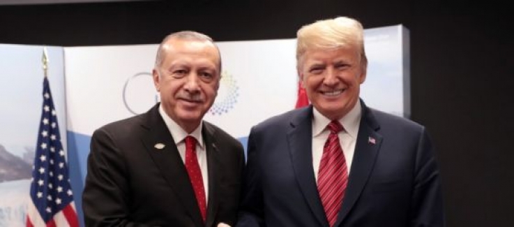 Cumhurbaşkanı Erdoğan'ın, ABD Başkanı Donald Trump ile mutabakat görüşmesi
