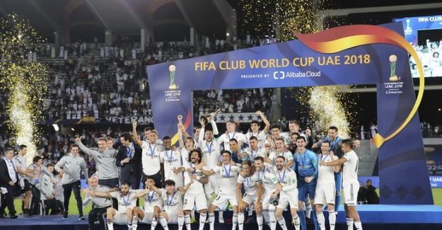 Dünya şampiyonu Real Madrid kupasına kavuştu