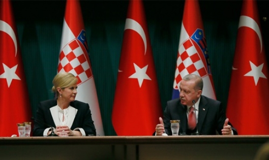 Hırvatistan Cumhurbaşkanı Kolinda Grabar Kitaroviç'den Ankara ziyareti