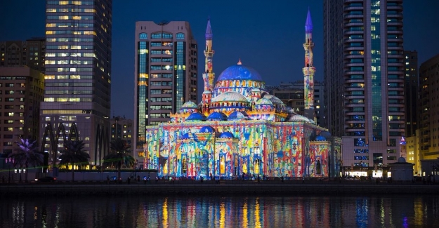 Avrupa ve Arap kültürünün buluştuğu Şarika Işık Festivali