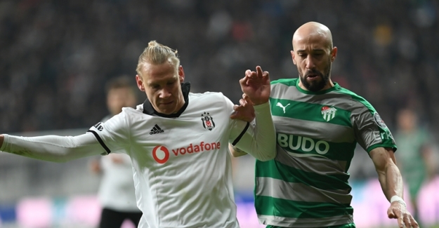 Bursaspor, Beşiktaş karşılaşmasından 2 - 0 mağlup döndü