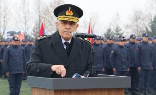 Jandarma Genel Komutanı Orgeneral Arif Çetin: "Vatan toprağının her karışı namusumuzdur"