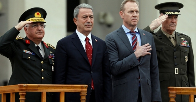Milli Savunma Bakanı Akar ve Genelkurmay Başkanı Orgeneral Güler PENTAGON'da