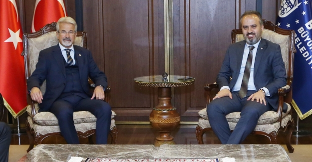 Başkan Turgay Erdem’den Alinur Aktaş’a hayırlı olsun ziyareti