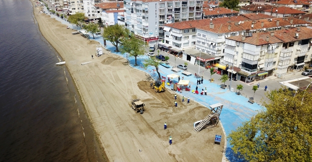 Bursa Plajları yaza hazırlanıyor