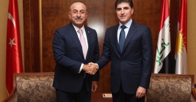Dışişleri Bakanı Çavuşoğlu Barzani’nin yemin törenine katıldı