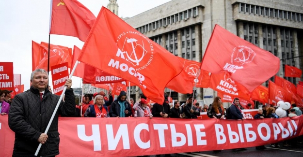 Moskova'da özgür seçimler için protestolar sürüyor