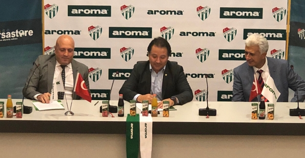 Aroma, Bursaspor’a verdiği desteği sürdürüyor