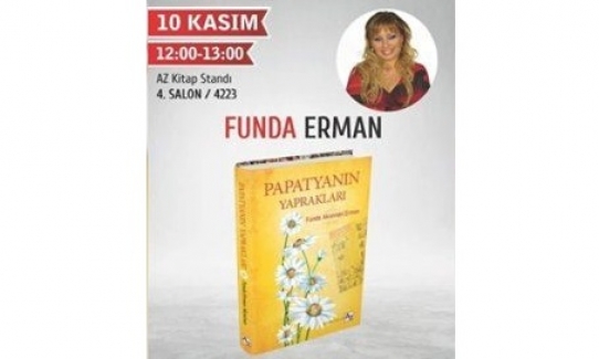 Gazeteci Funda Akosman Erman’ın ilk kitabı 'Papatyanın Yaprakları' okur severlerle buluştu