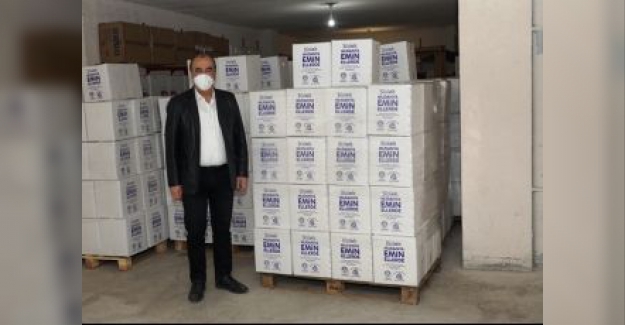 Mudanya Zeytin Dalı Projesi'nden 4 Bin 166 Aileye Erzak Dağıtıldı