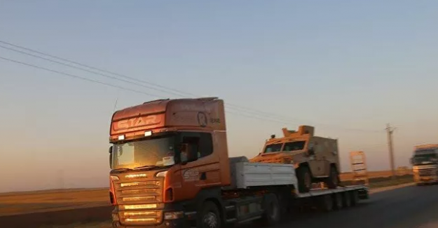 Irak’ta ABD ordusuna ait askeri araç ve malzemeleri taşıyan 3 TIR ateşe verildi