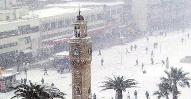 Meteoroloji'den İzmir için kar ve fırtına uyarısı