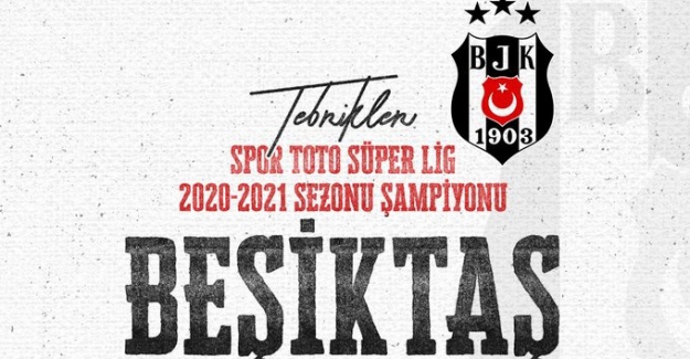 Cumhurbaşkanı Erdoğan, Beşiktaş'ı şampiyonluğu nedeniyle tebrik etti