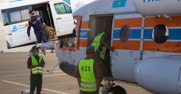Kazakistan, Türkiye’ye 2 helikopter ve özel itfaiye ekibi gönderdi
