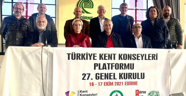 Türkiye Kent Konseyleri Platformu Genel Kurulu yapıldı