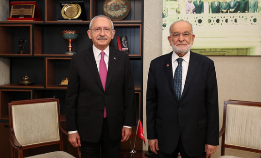 Kemal Kılıçdaroğlu ve Temel Karamollaoğlu'ndan müşterek basın toplantısı