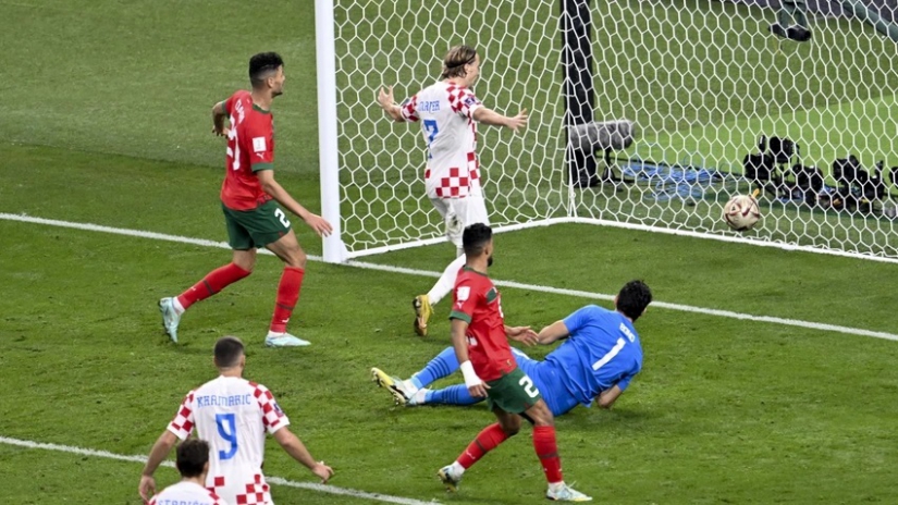 Hırvatistan, Dünya Kupası'nda üçüncü oldu! .. 'Hırvatistan 2-1 Fas'