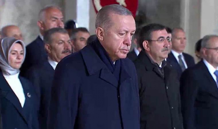 Anıtkabir’de 10 Kasım töreni: Erdoğan yine ‘Türkiye Yüzyılı’ dedi