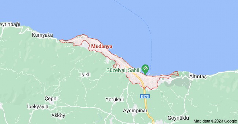 Bursa Mudanya'da 3,7 büyüklüğünde deprem