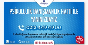 İstanbul Belediyesi'nden halka psikolojik destek