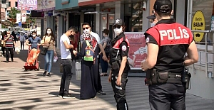 Bursa polisi ’Maskesiz’ kuş uçurtmuyor