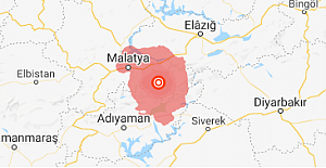 Malatya’da 5.2’lik deprem!