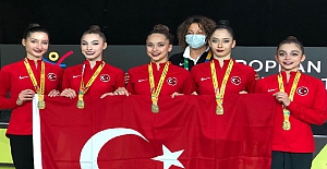 Türkiye Kadın Ritmik Cimnastik Grup Milli Takımı Avrupa Şampiyonu!..
