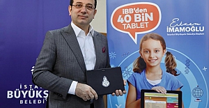 İBB'den Öğrecilere 40 Bin Tablet Dağıtımı