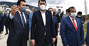 Çevre ve Şehircilik Bakanı Murat Kurum Bursa'da