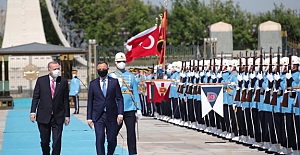 Cumhurbaşkanı Erdoğan, Polonya Cumhurbaşkanı Duda’yı Resmi Tören İle Karşıladı