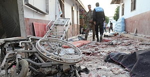 Teröristler Afrin'de hastaneye saldırdı: 13 ölü, 27 yaralı