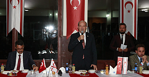 Ersin Tatar: "Biz Türkiye'ye yürekten bağlı bir halkız. Türkiye bizim ana vatanımızdır."