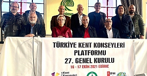 Türkiye Kent Konseyleri Platformu Genel Kurulu yapıldı