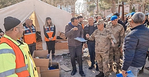 Jandarma 7/24 sahada! Orgeneral Arif Çetin çalışmaları denetledi