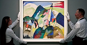 Rus Sanatçı Kandinski'nin tablosu 44,7 milyon dolara satıldı