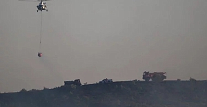 İzmir'de helikopter Tahtalı Barajı'na düştü: 3 kişi aranıyor