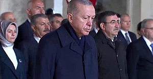 Anıtkabir’de 10 Kasım töreni: Erdoğan yine ‘Türkiye Yüzyılı’ dedi