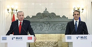 Erdoğan ve Miçotakis'ten ortak basın açıklaması