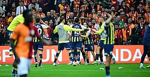 Dev derbi sonucu: Galatasaray 0-1 Fenerbahçe