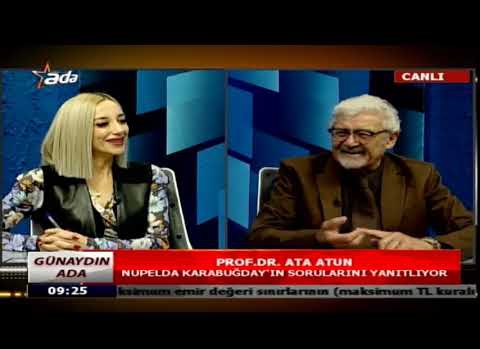 Prof. Dr. ATA ATUN - KKTC Ada Tv 23 Kasım Sohbetimiz